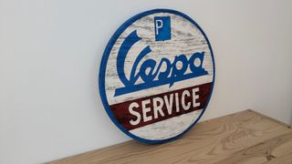Cartel logo Vespa Service