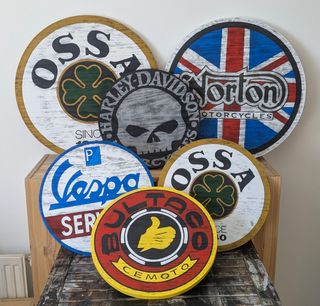 Cartel logo Vespa Service