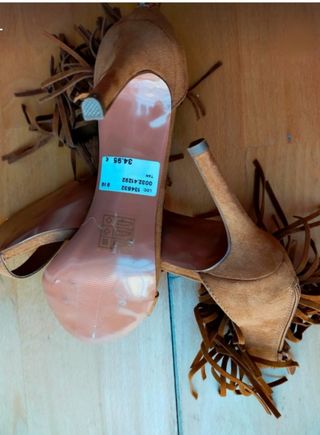 Sandalias de tacón mujer 