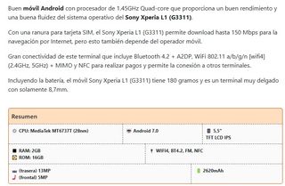 Telefono cellulare Sony L1 G3311
