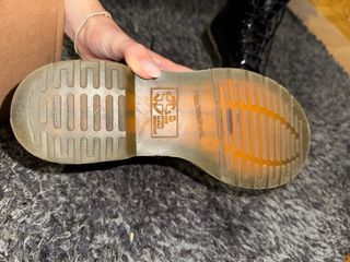 Botas dr martens charol