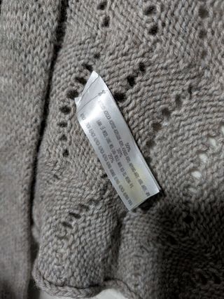 Massimo Dutti lana alpaca cárdigan boler