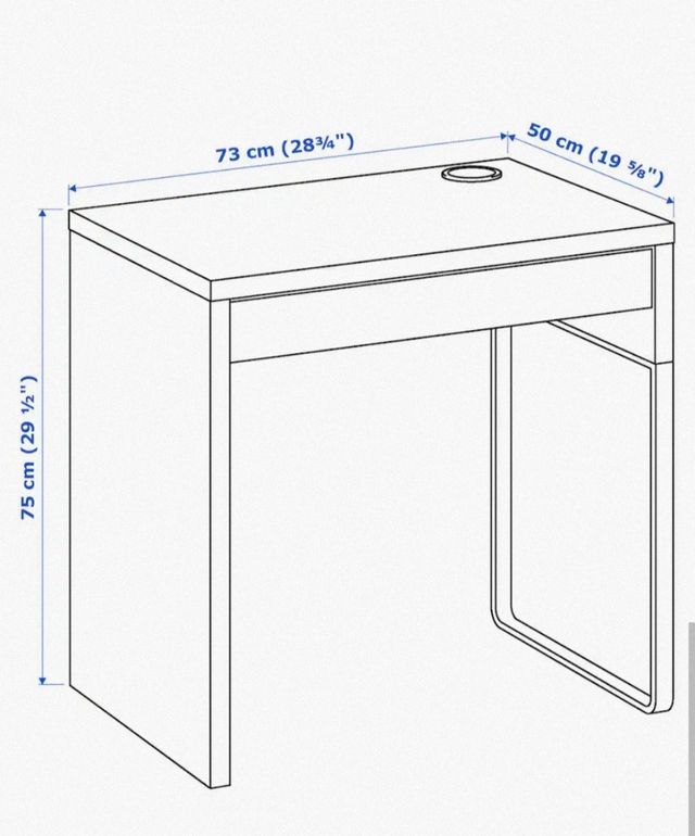 Mesa escritorio Ikea Micke