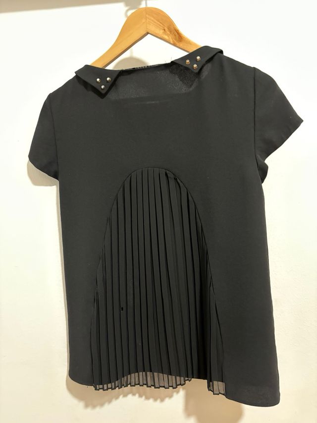 Blusa negra Zara