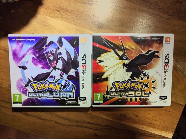 Pokemon ultrasol y ultraluna 3DS