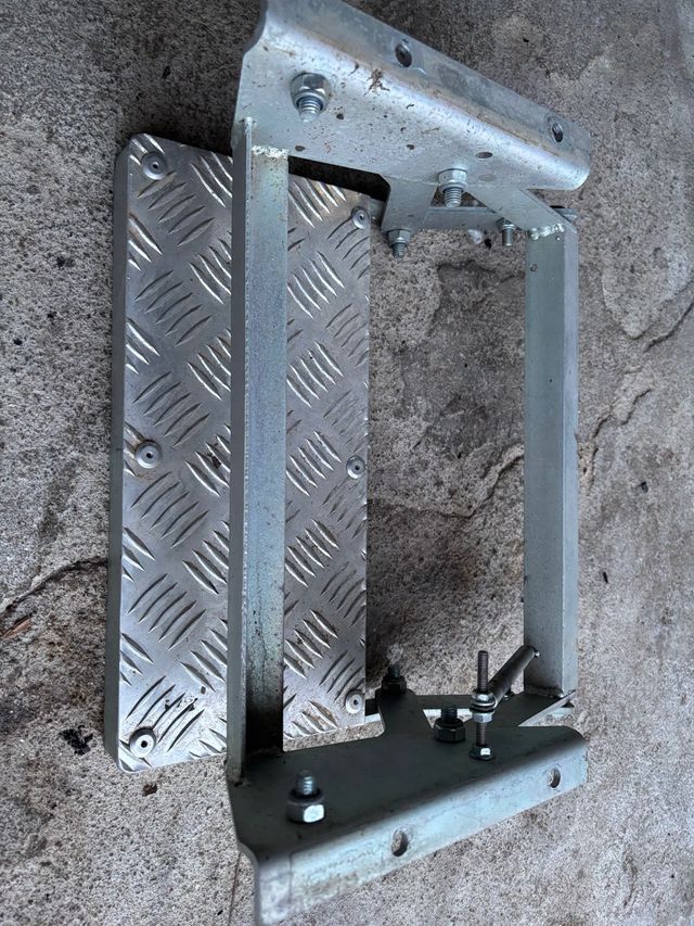 Escalon plegable caravana