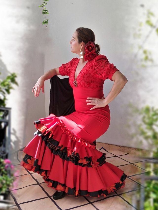TRAJE DE FLAMENCA (REBAJADO)