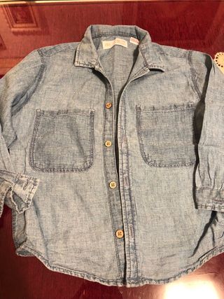 Camisa vaquera niño