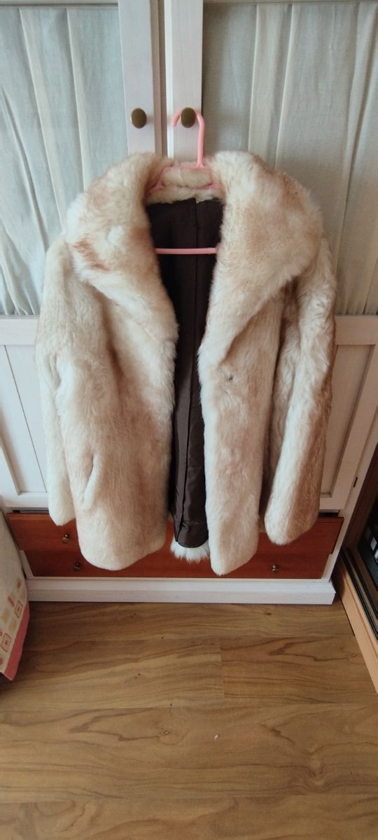 Chaqueton de zorro blanco