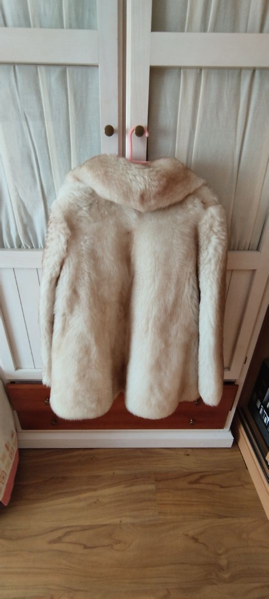 Chaqueton de zorro blanco