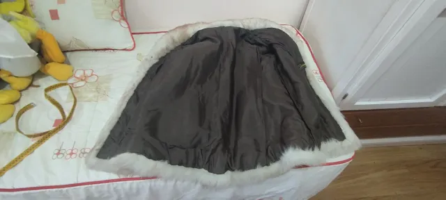 Chaqueton de zorro blanco