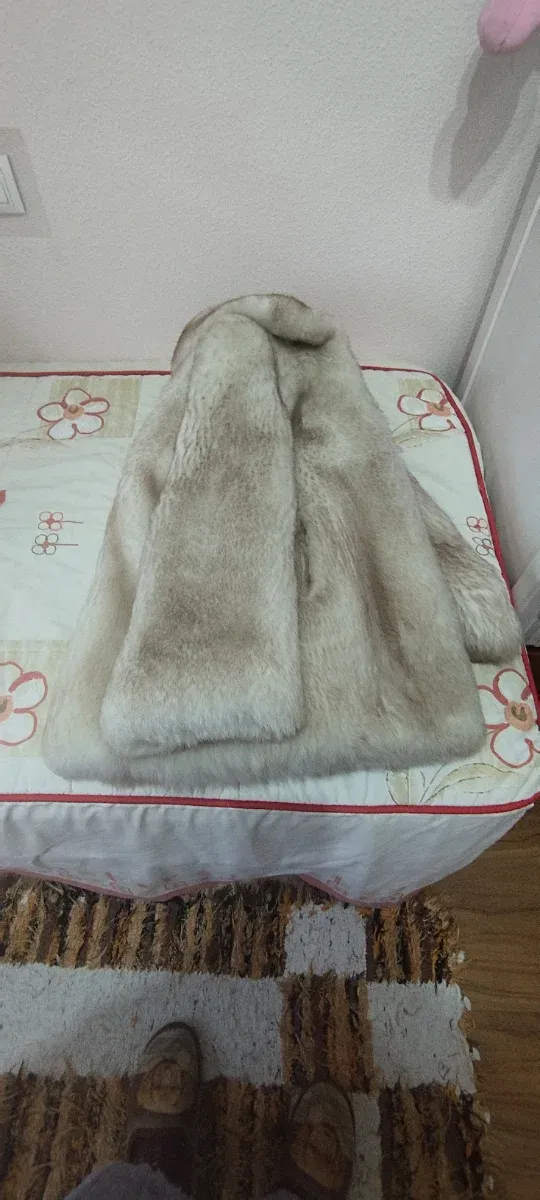 Chaqueton de zorro blanco