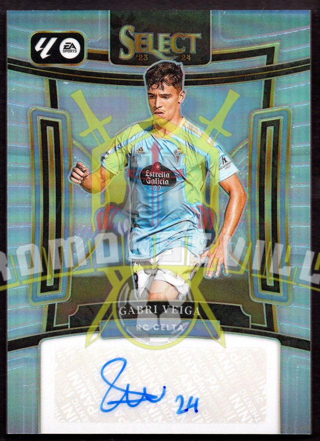 Gabri veiga cromo autografo original RC Celta Vigo