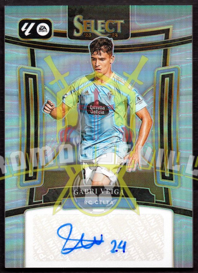 Gabri veiga cromo autografo original RC Celta Vigo