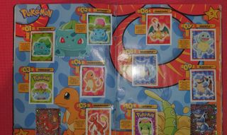 ALBUM POKEMON COMPLETO FIGURINE