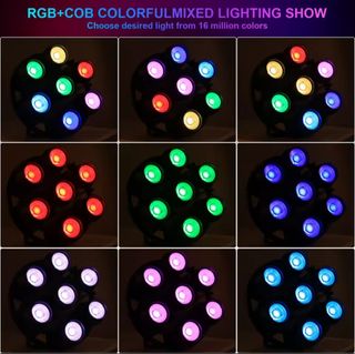 ✅️Cegadora 2 en 1 Led RGB 7x50W