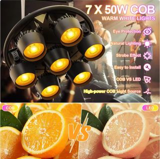 ✅️Cegadora 2 en 1 Led RGB 7x50W