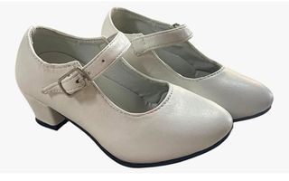 Zapatos tacón niña baile o disfraz 