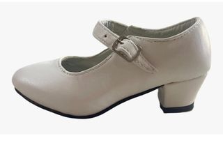 Zapatos tacón niña baile o disfraz 
