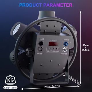 ✅️Cegadora 2 en 1 Led RGB 7x50W 2 unidades