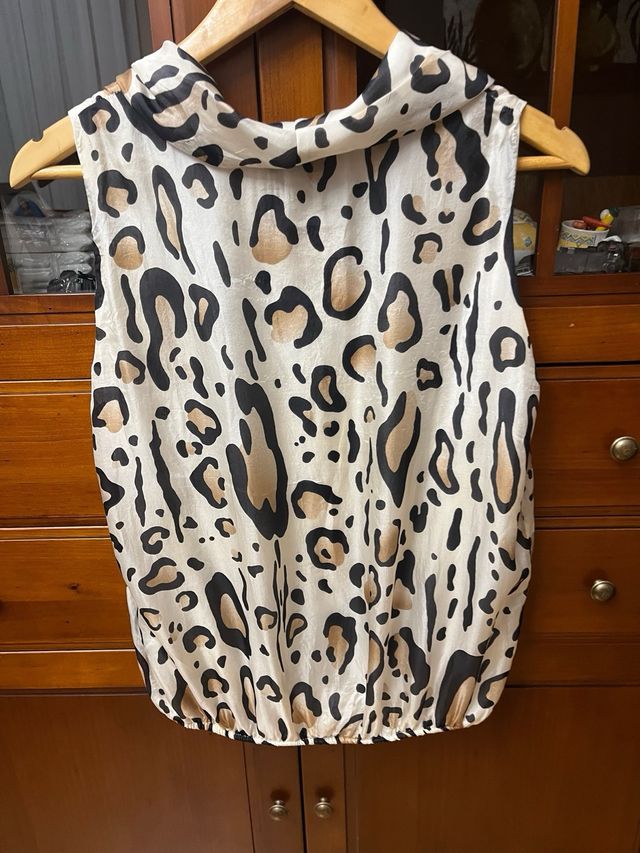 Blusa mujer leopardo zendra