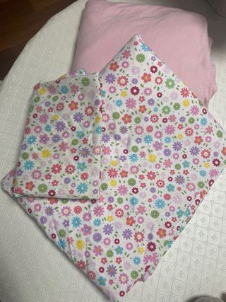 Conjunto 2 fundas nórdicas cama 90 con bajeras