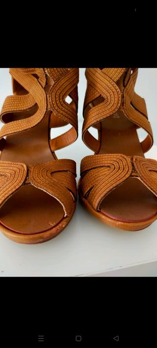 Sandalias peep toes