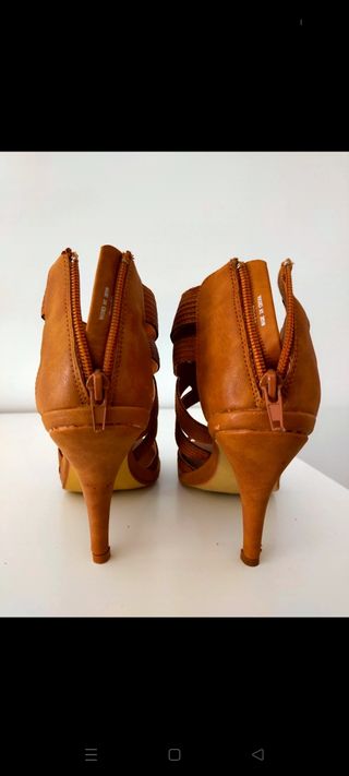Sandalias peep toes