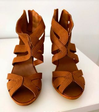 Sandalias peep toes