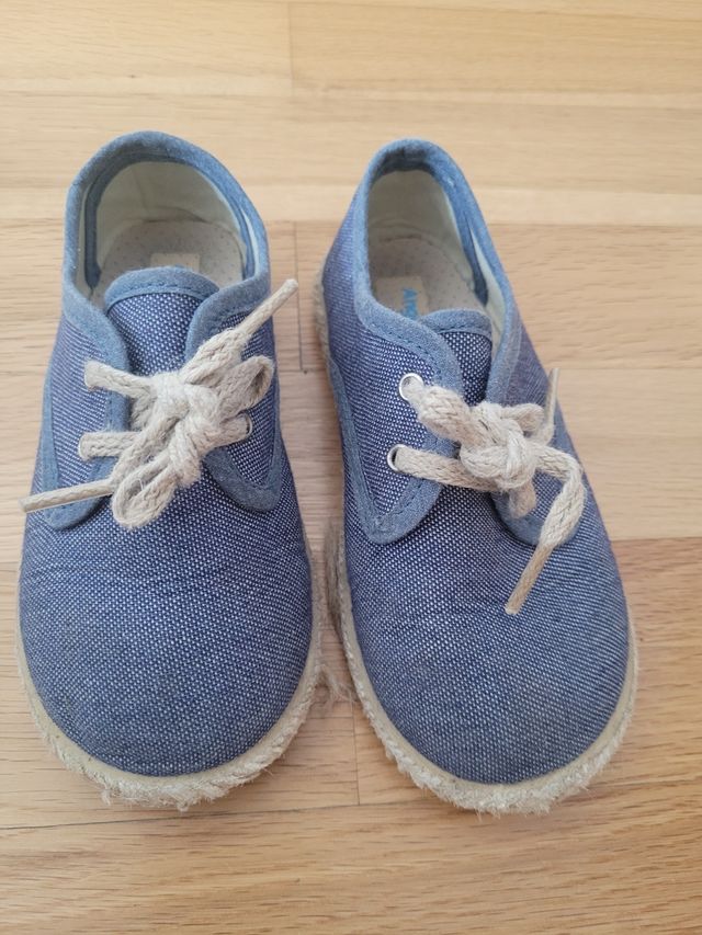 Zapatos angelitos azul numero 26