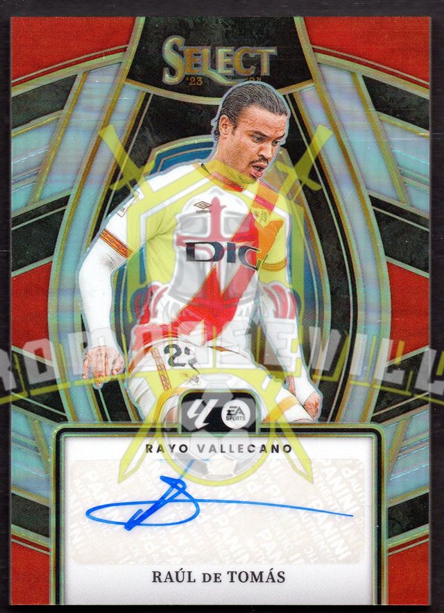 Raul Tomas cromo autografo original Rayo Vallecano