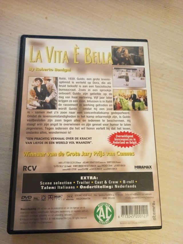La Vita É Bella DVD