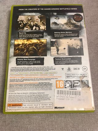 Battlefield Bab Company 2 Xbox 360