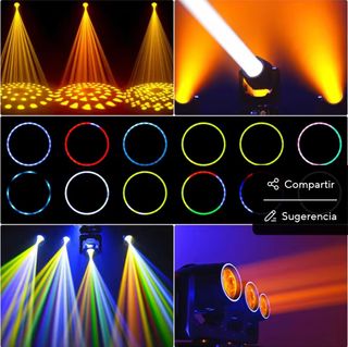✅️Pack 2 Cabezas Móvil Beam 8R 250W RGB 