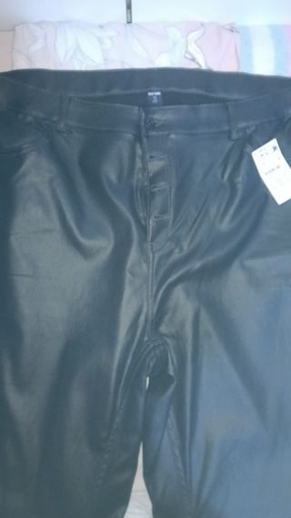 Pantalones encerados , talla 54