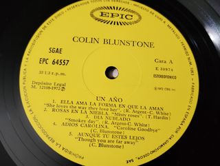 COLIN BLUNSTONE - ONE YEAR , 1972