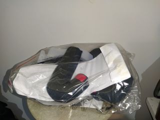 Casco de moto talla S con un recambio almohadilla