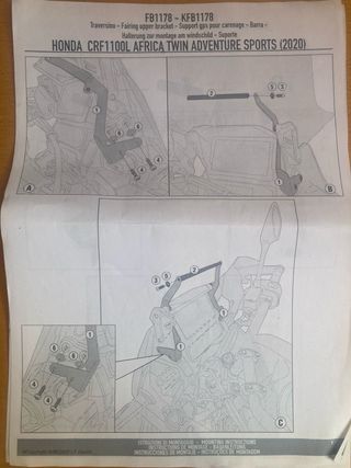 Soporte movil/ gps moto