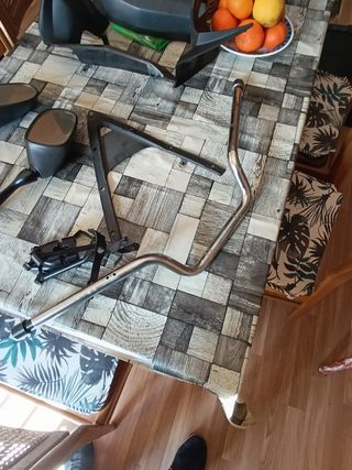 Cúpula, faro, retrovisores Yamaha Fazer