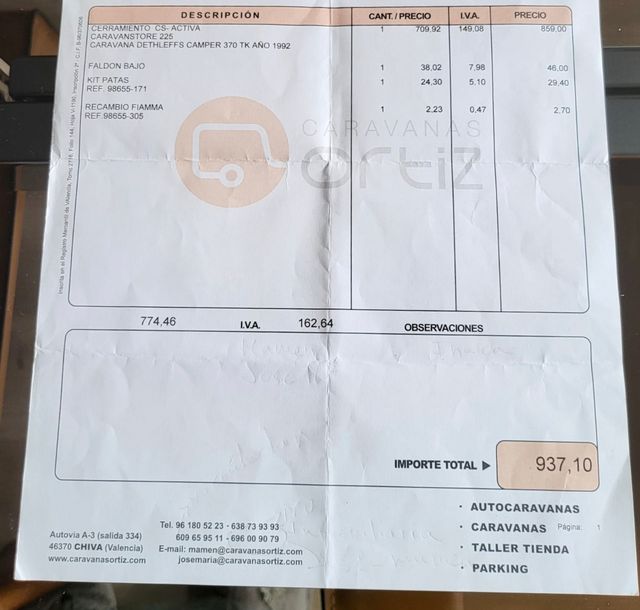 Toldo caravana/furgoneta caravan store f