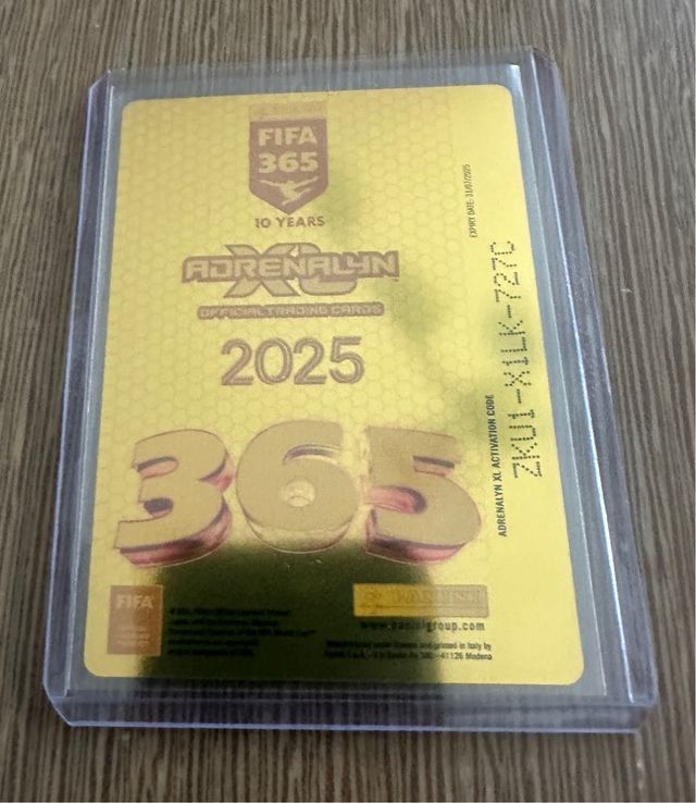 Carta Invincible Adrenalyn 365