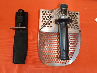 Sandscoop e coltello da scavo per metal detector