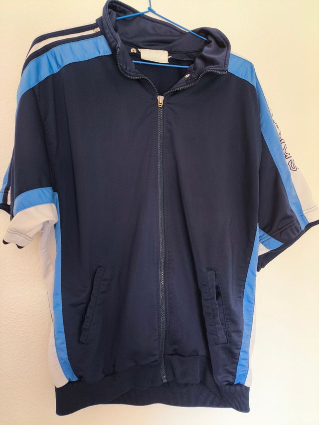 Sudadera manga corta Adidas Azul