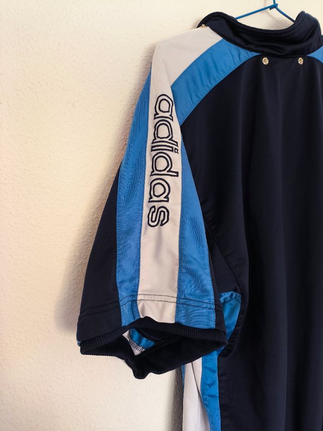Sudadera manga corta Adidas Azul
