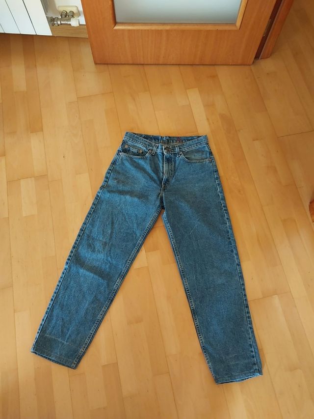 Tejanos Levi's mujer