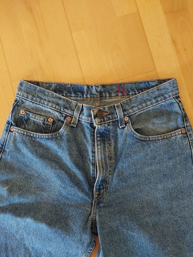 Tejanos Levi's mujer