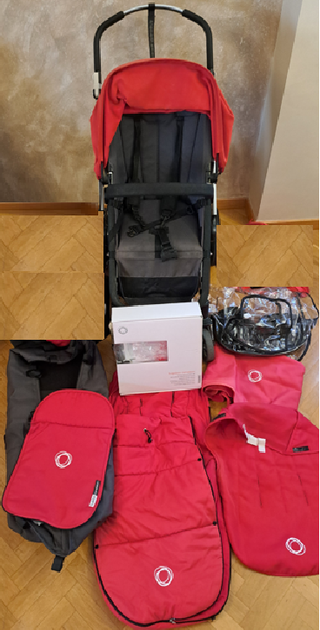 Carro Bugaboo Camaleón con muchos extras