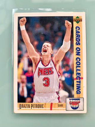 Carta NBA Drazen Petrovic #179 Upper Deck 91-92 🇪🇸