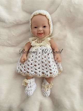 Bebé Minireborn Silicona 20cm 