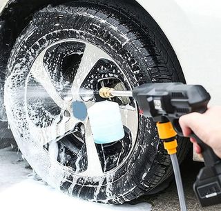 Idropulitrice Elettrica 2 Batteria Auto Giardino